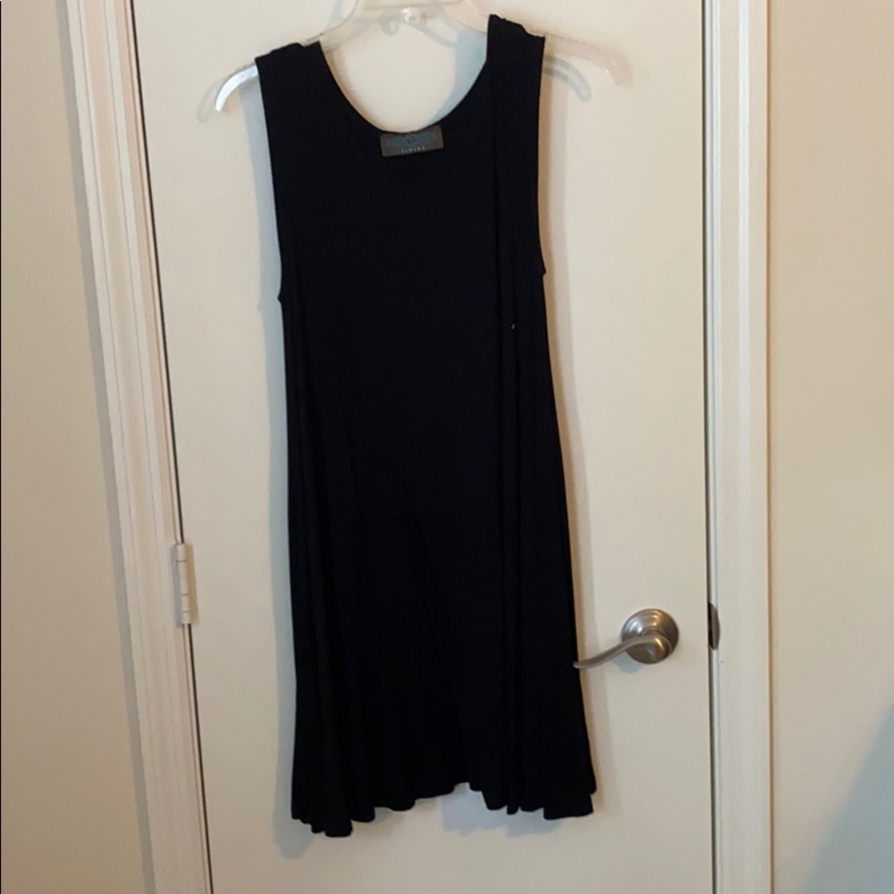 Simple black tshirt dress size small